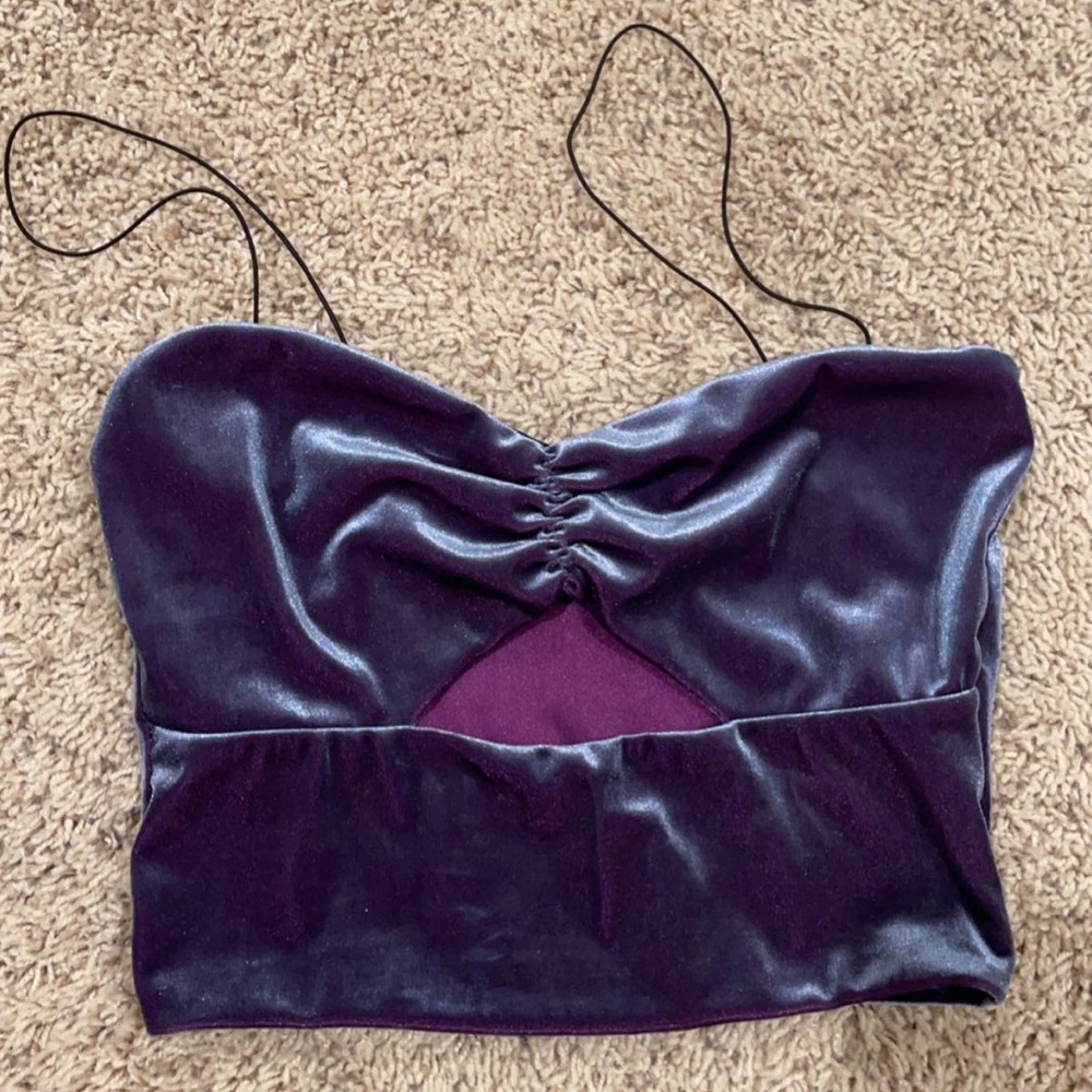 Urban Outfitters Velvet Top